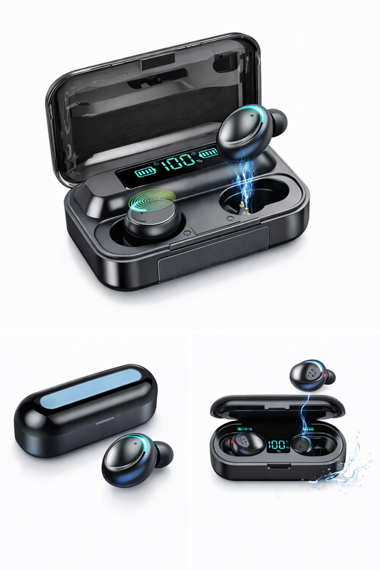 Audífono Inalámbricos Con Power Bank