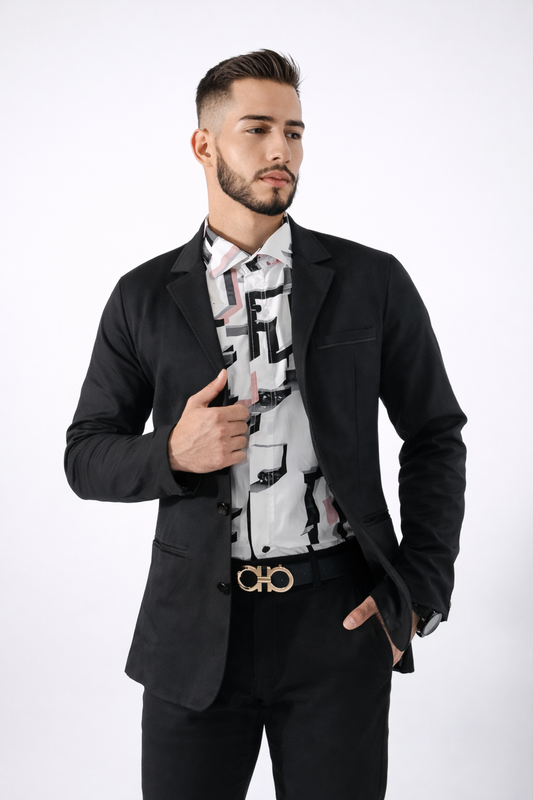 Blazer Slim De Caballero